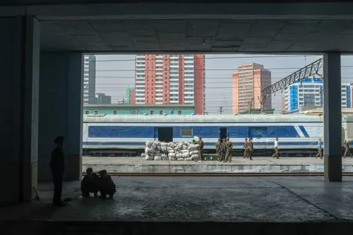 Loading up a train