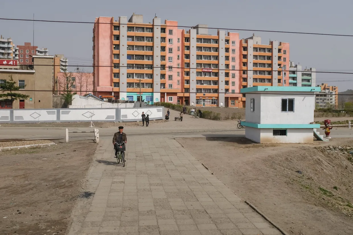 More shots of rural North Korea.You are not allowed to take photos of this kind of stuff but its fascinating to me