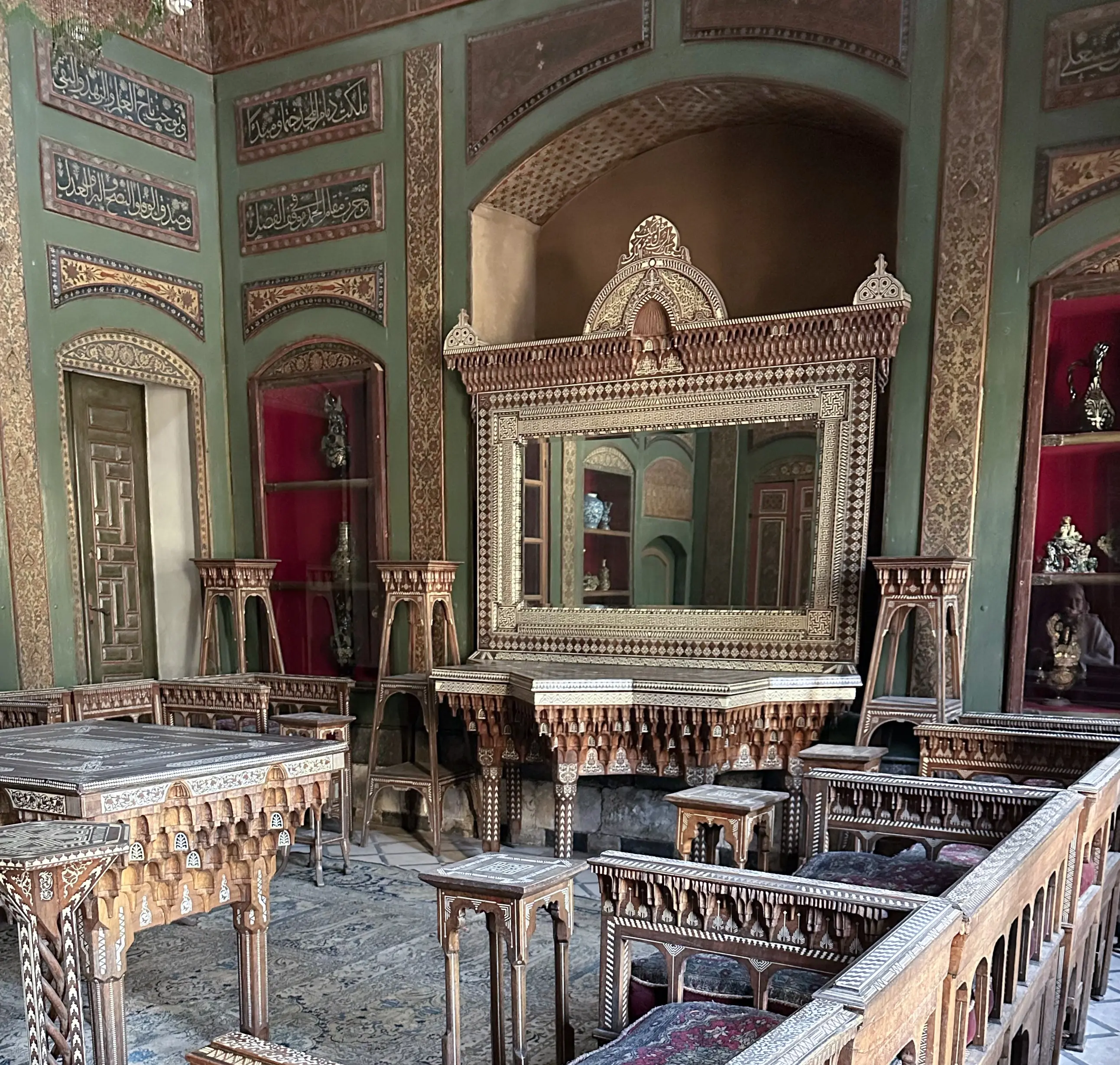 Another meeting room inside Al Azem Palace