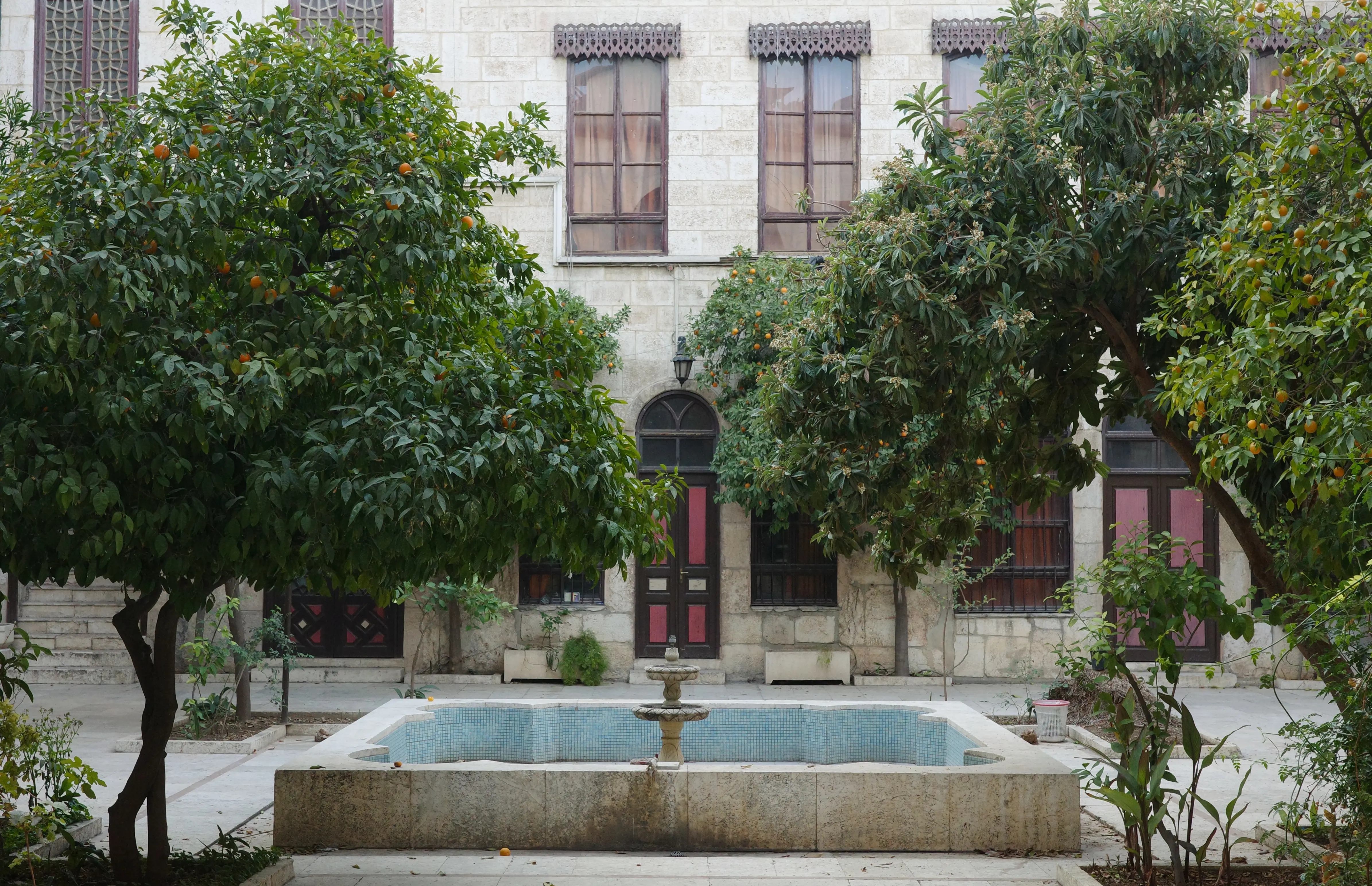 Al-Zahiriyya Madrasa courtyard