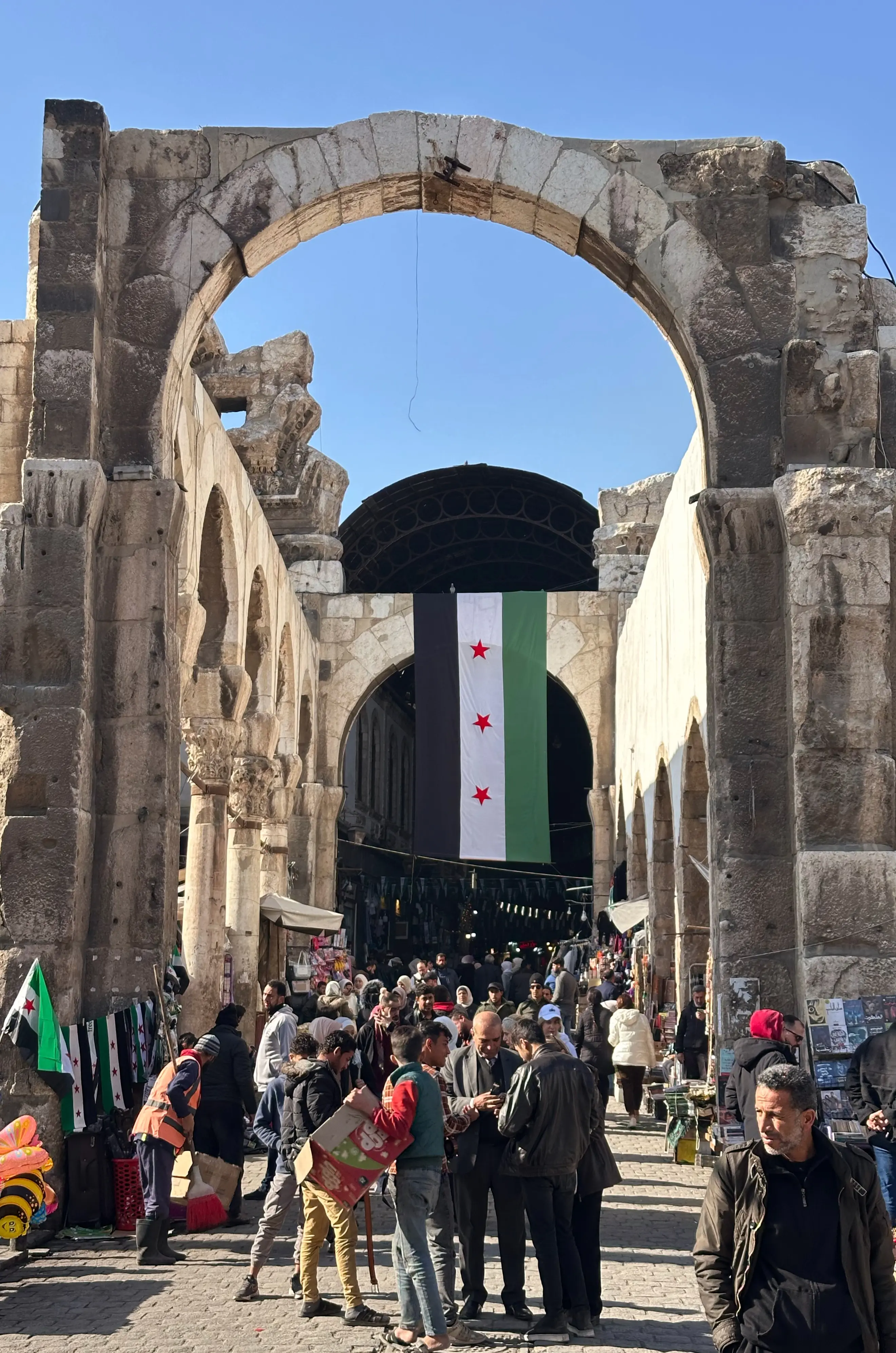 Outside of Umayyad Mosque