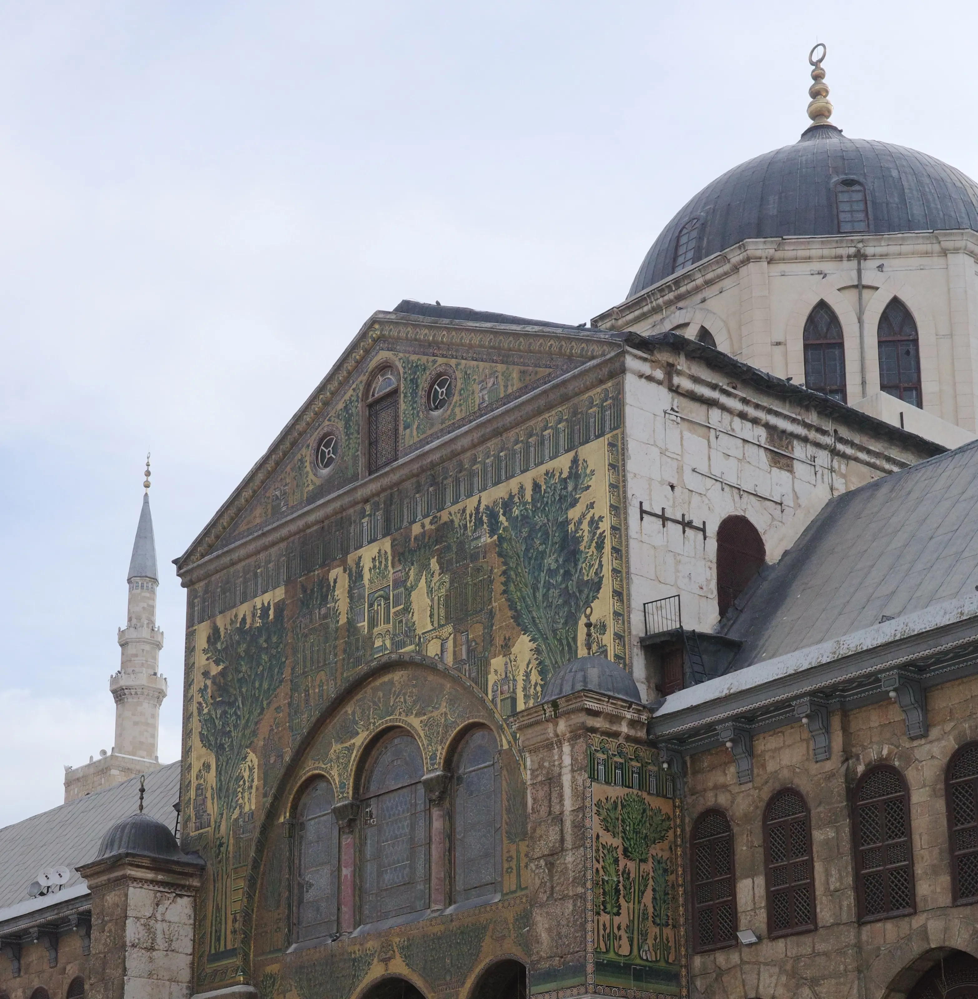 Umayyad Mosque up close, Damascus