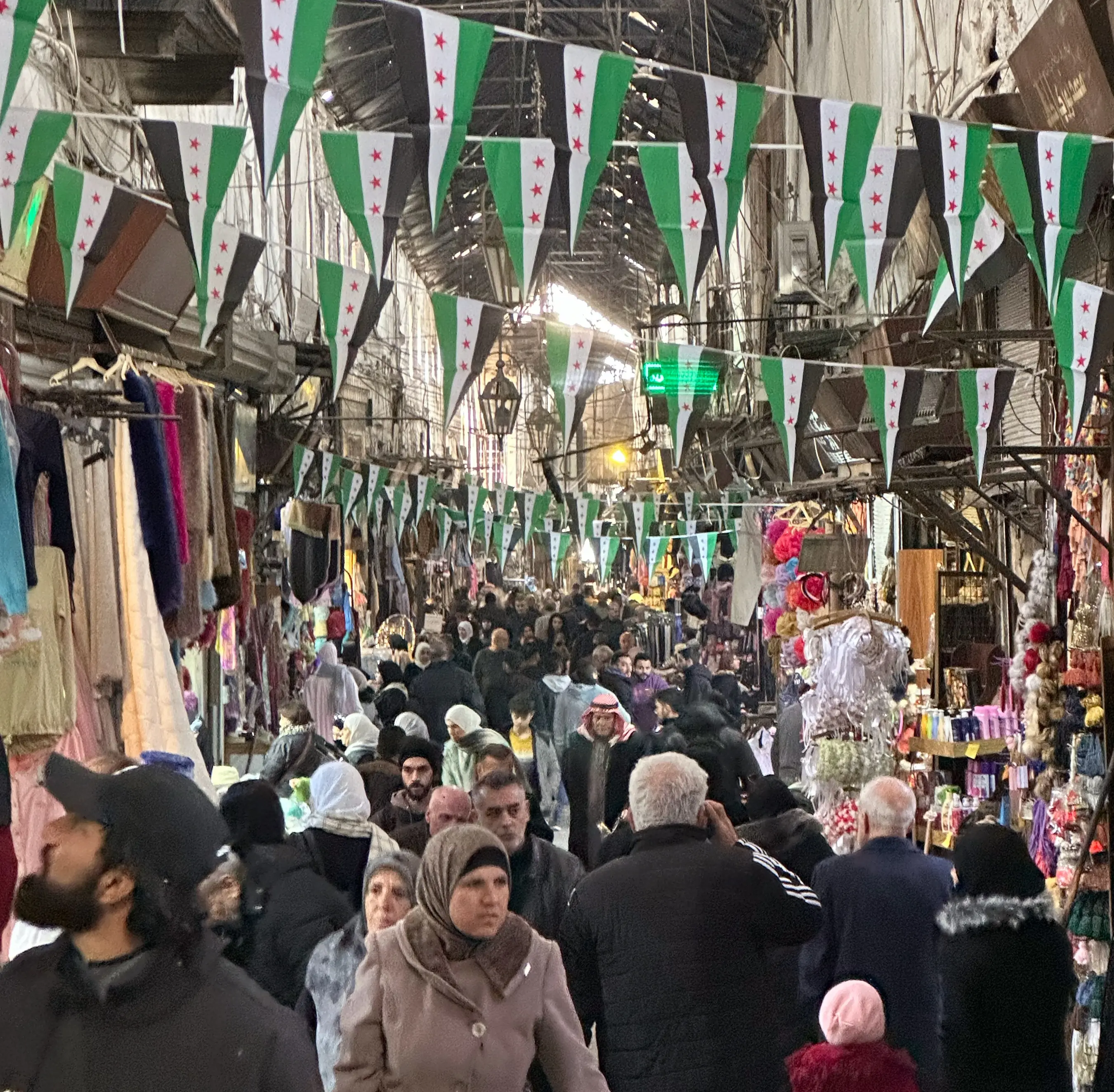 Lost in a souq in Damasucs old town