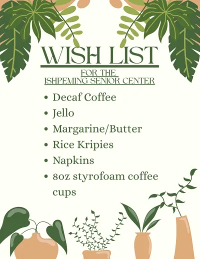 Wish list background