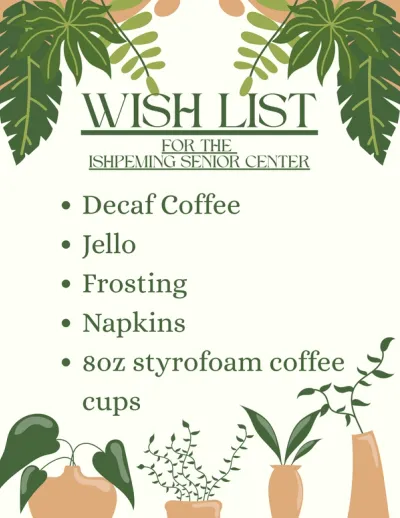 Wish list background