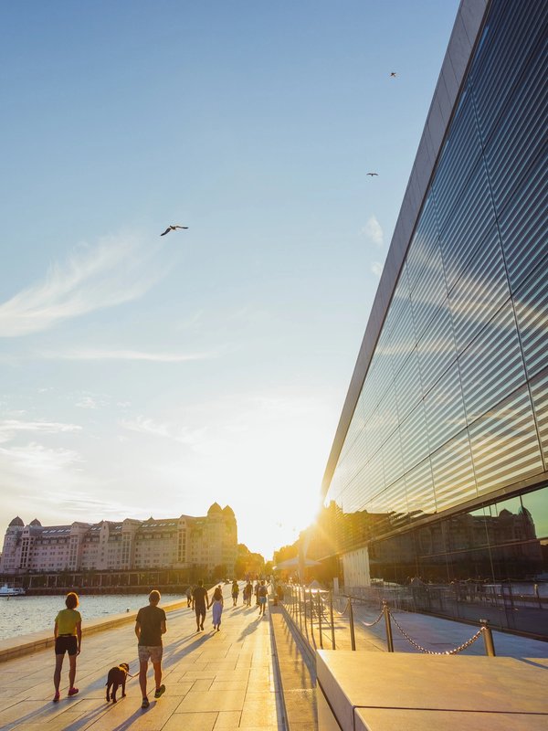 Sunset at Opera | Art Lasovsky