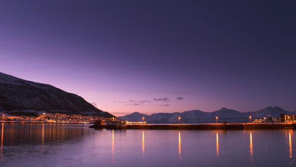 Norwegian Christmas (Tromsø. Sunrise) | Art Lasovsky