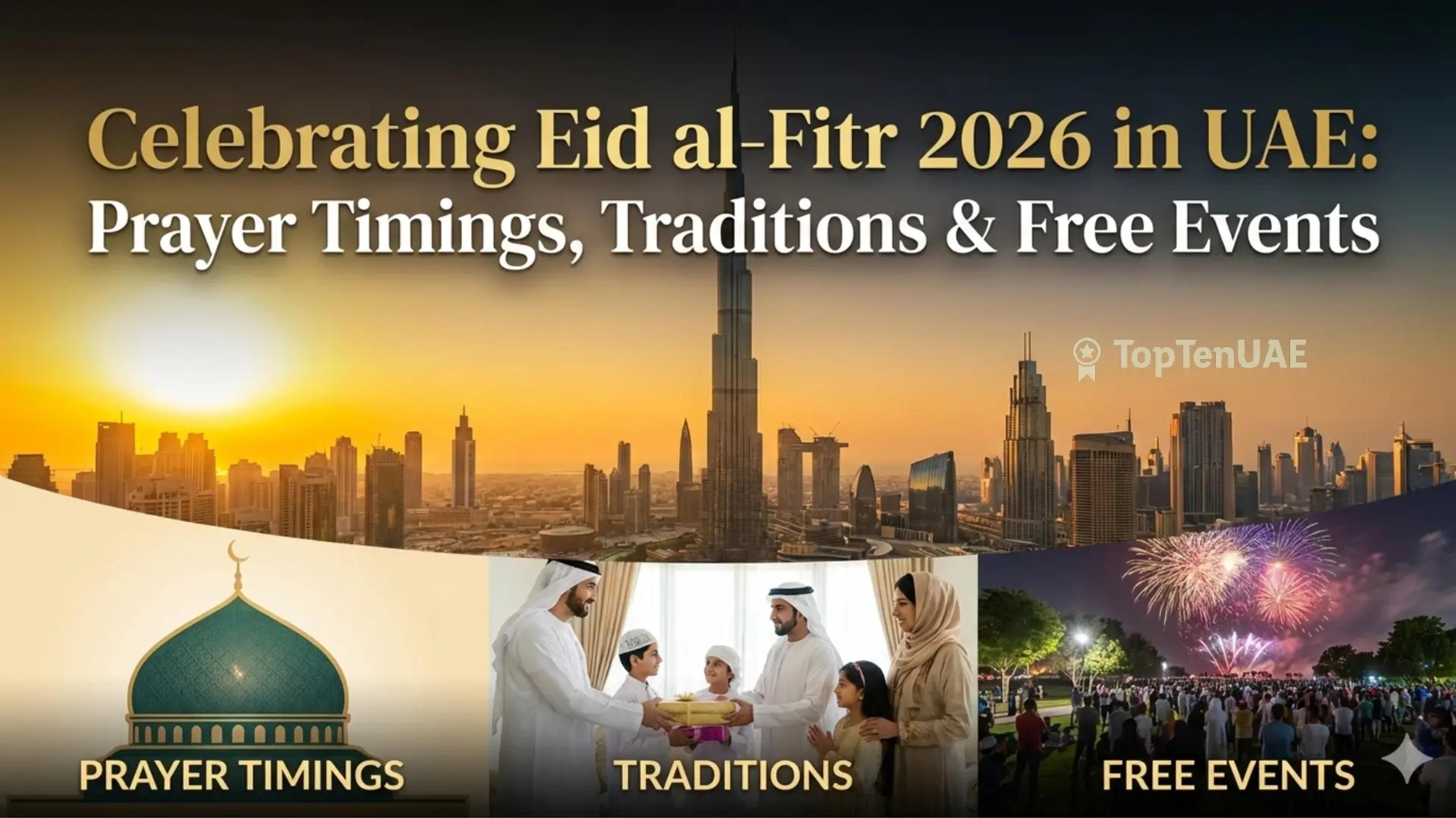 Celebrating Eid al-Fitr 2026 in UAE: Prayer Timings, Traditions & Free Events