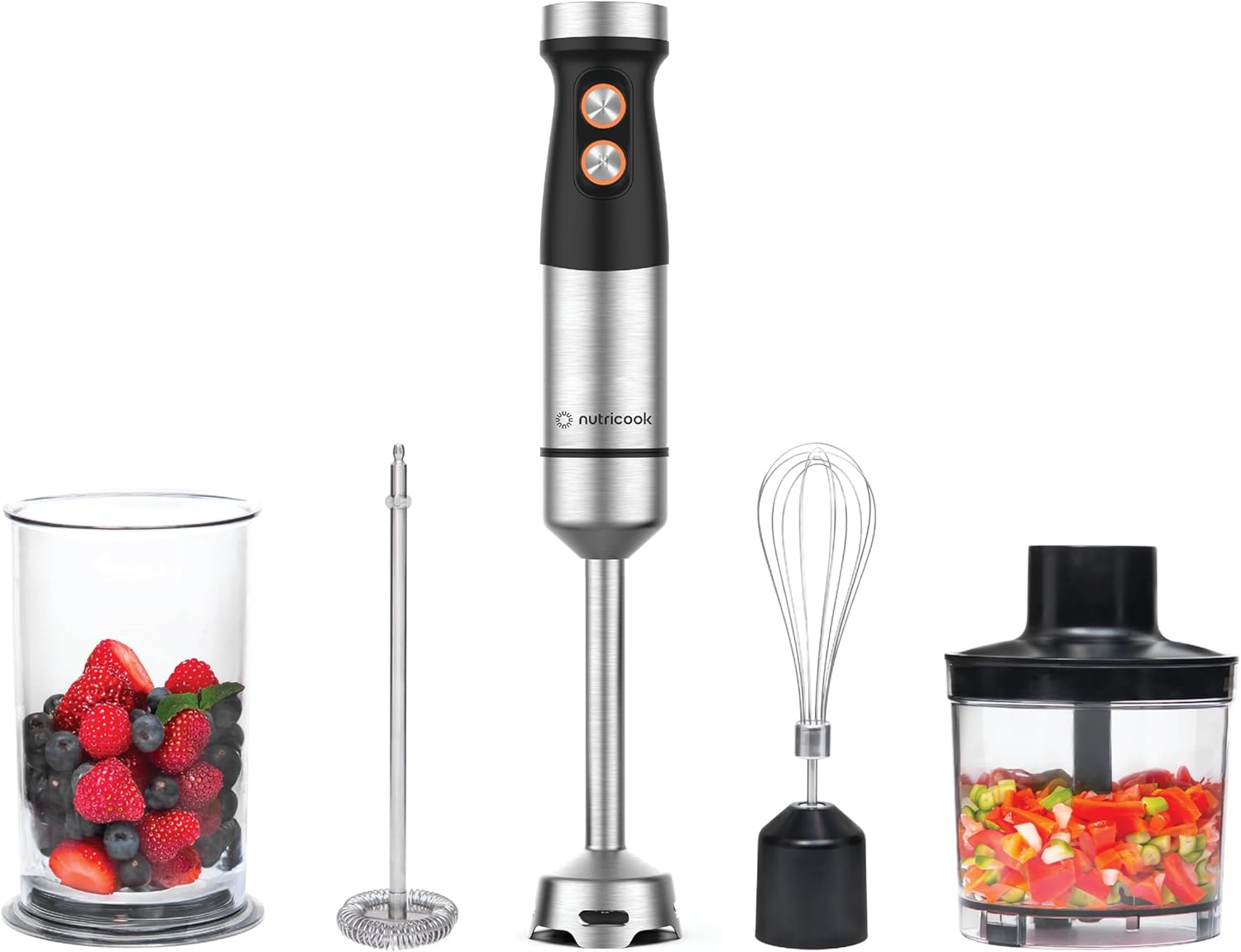 Nutricook 1200W Hand Blender 4-in-1 – 29% Discount