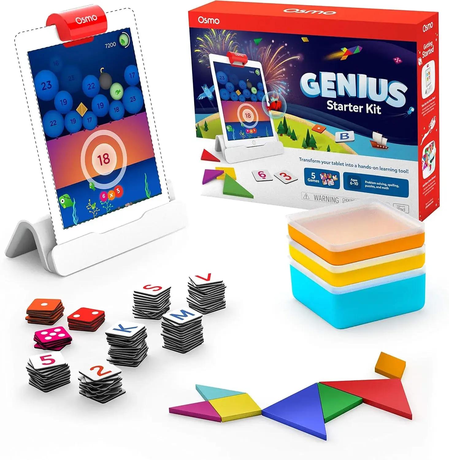 Osmo Genius Starter Kit for iPad – 5 Games