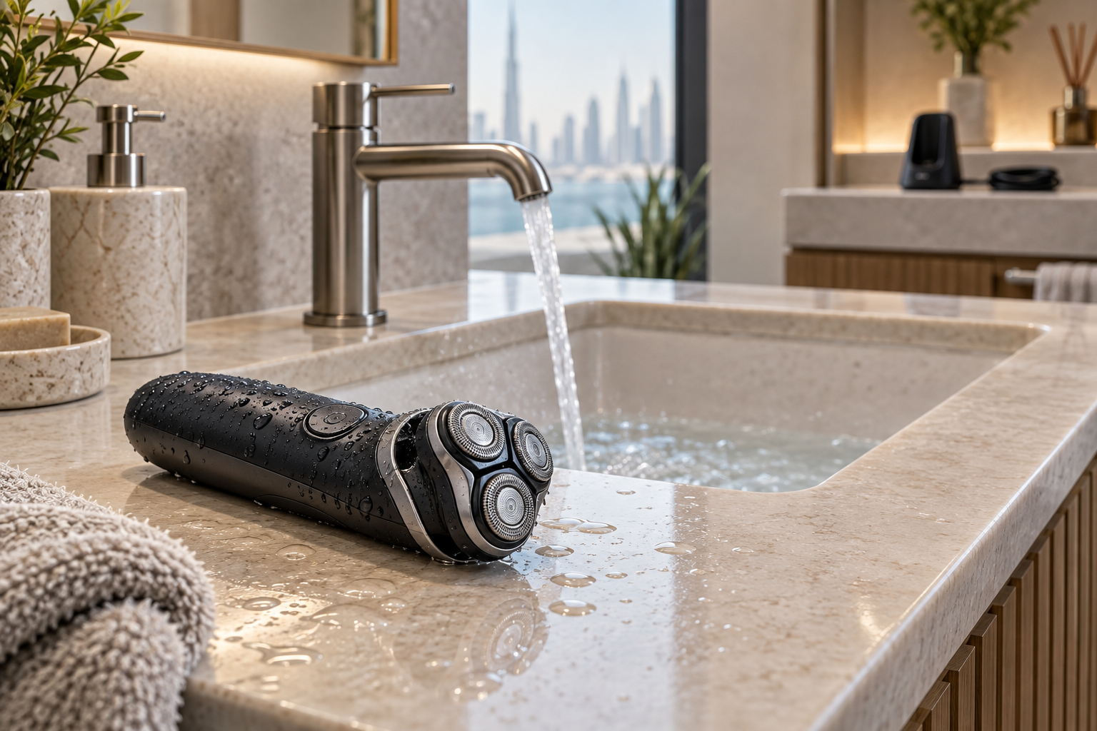 Waterproof Electric Shavers in UAE: What 'Waterproof', 'Washable' and 'Wet & Dry' Really Mean
