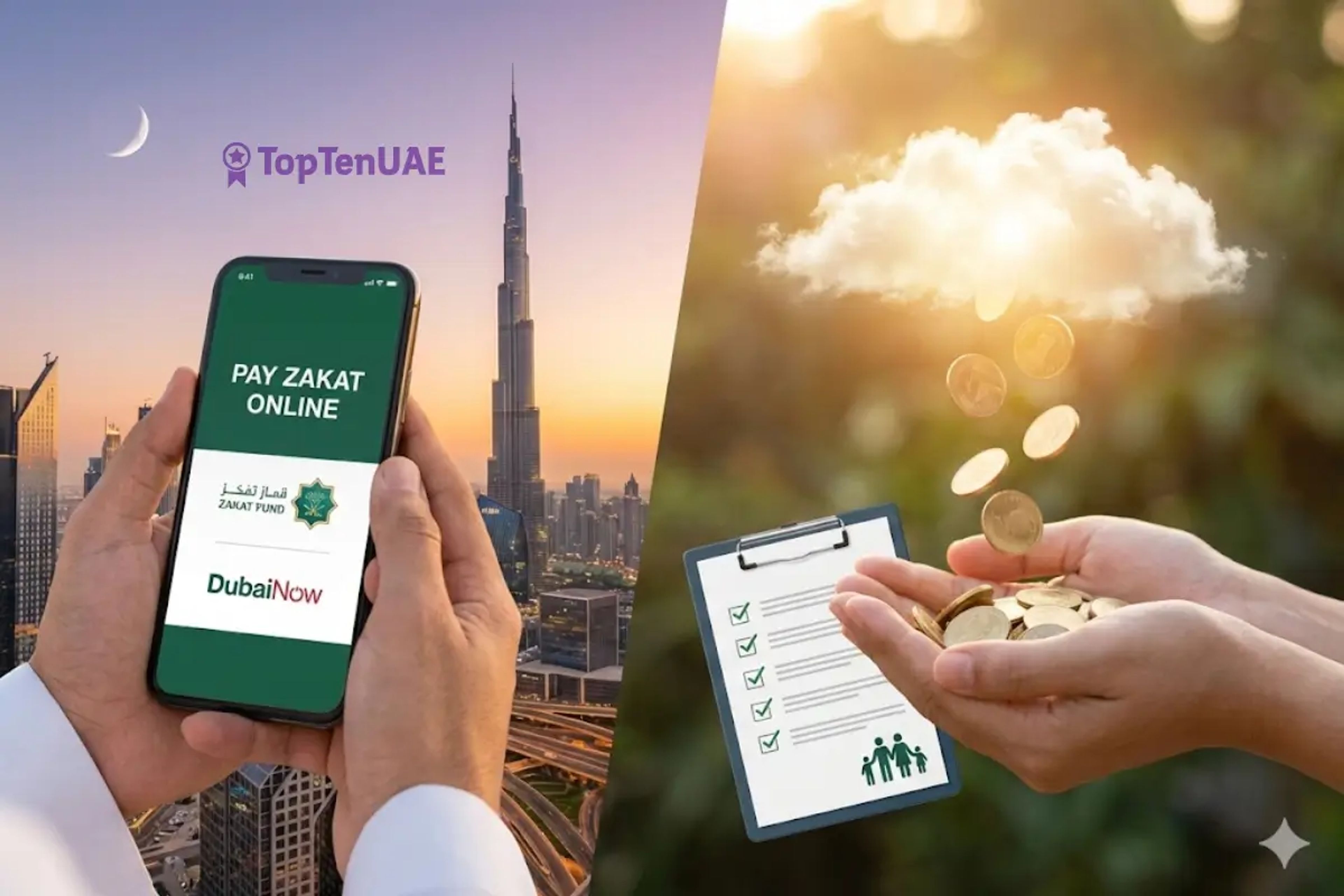 How to Pay Zakat in UAE online App