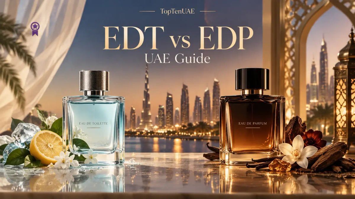 Eau de Toilette vs Eau de Parfum buying comparison guide for UAE perfume shoppers
