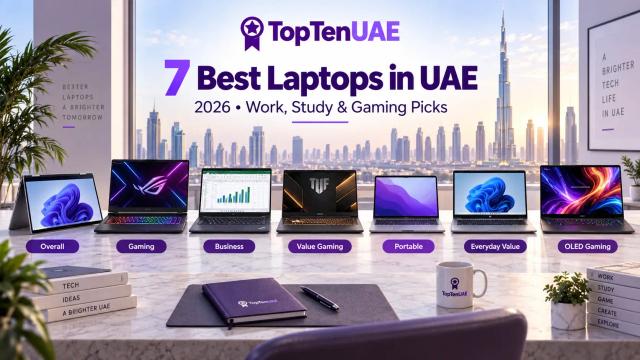 Seven best laptops in UAE for work, study, gaming, portability and everyday use
