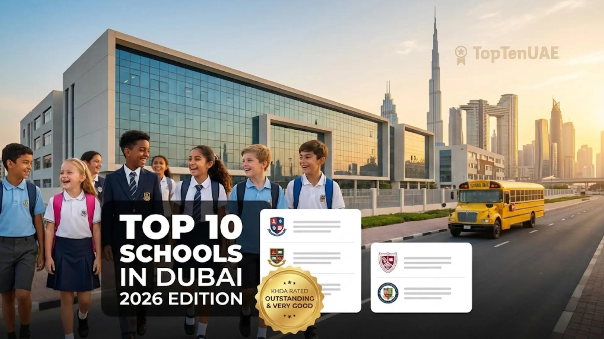 Top 10 Schools in Dubai (2026): Honest Reviews, Fees & KHDA Ratings
