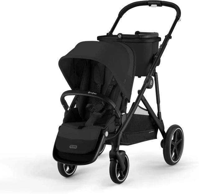 Side view of Cybex Gazelle S All-in-One Toddler and Baby Stroller