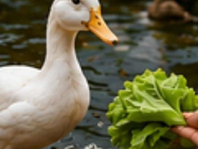Alimentação dos patos