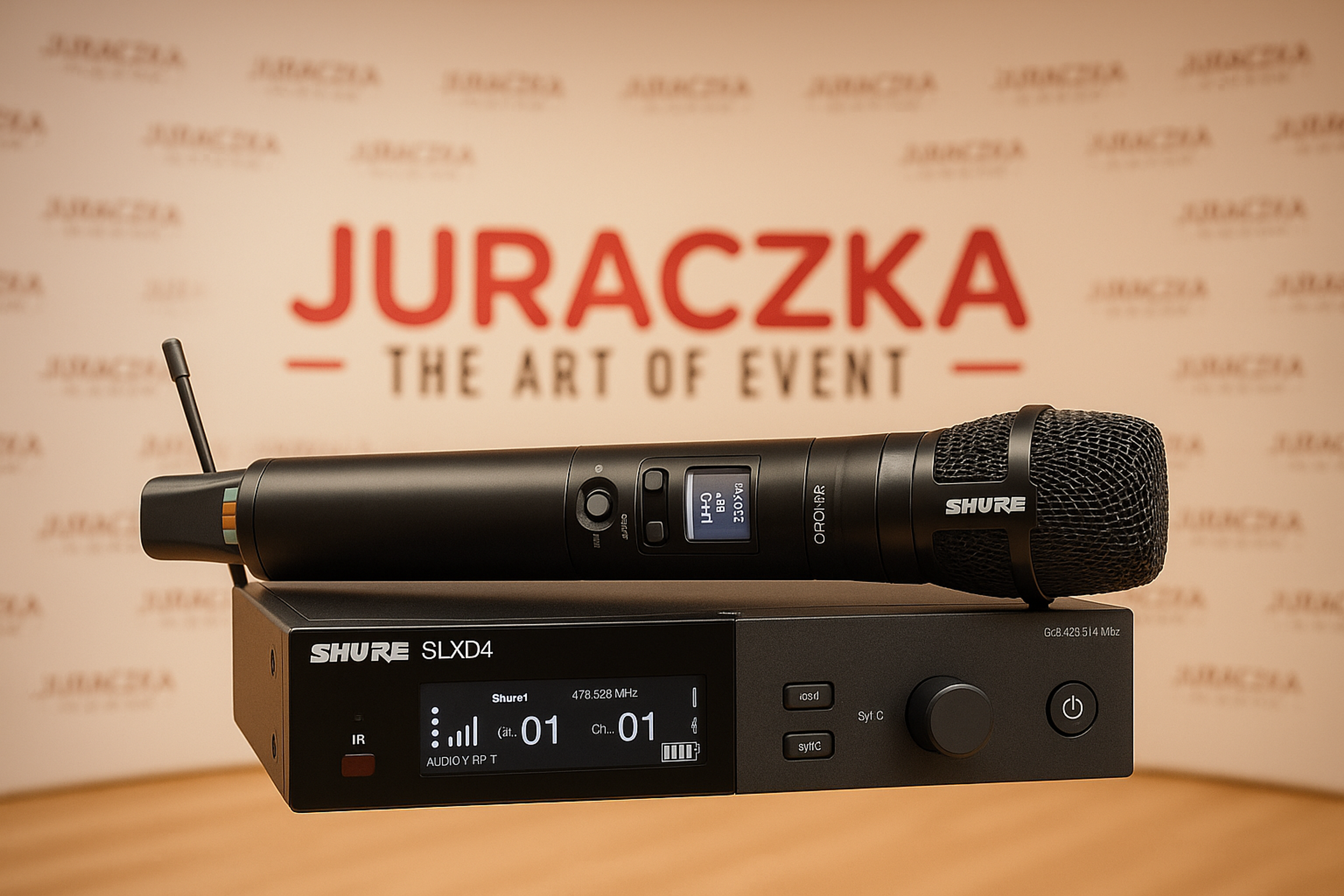 Shure SLXD 2 Handfunkmikrofone System – Mikrofonie & Konferenztechnik bei Juraczka