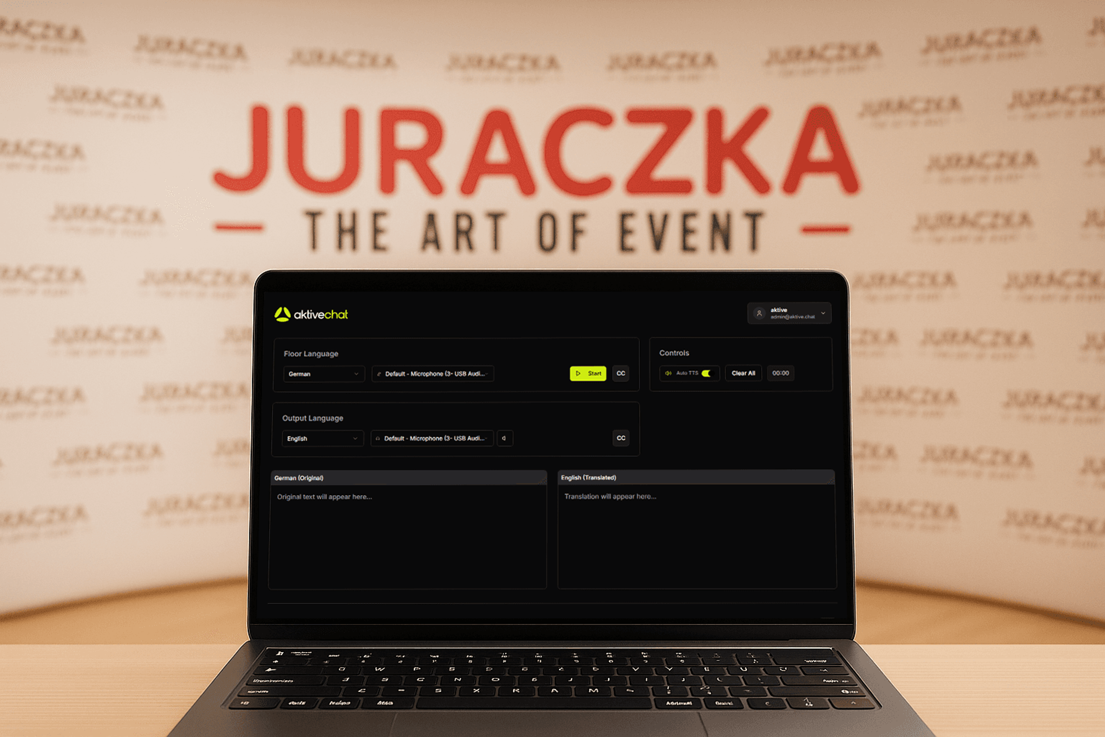 aktive.chat – APP Technologie bei Juraczka