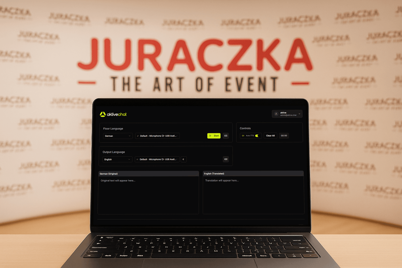 aktive.chat – APP Technologie bei Juraczka