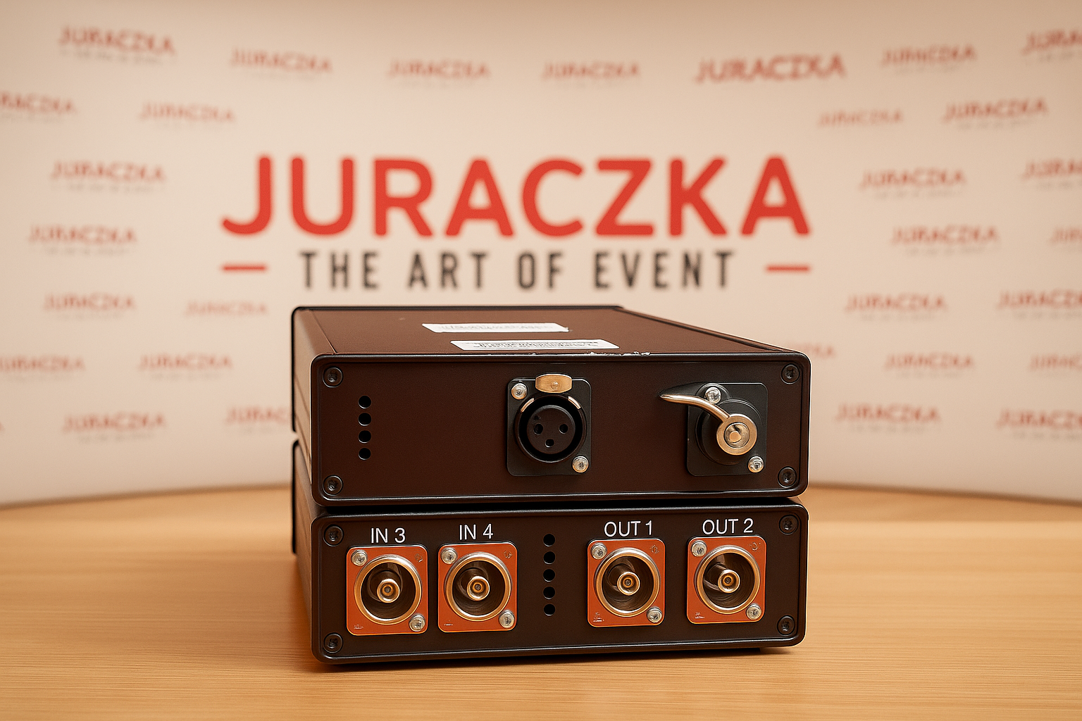 FHD Wandler Neutrik LWL QuadCore MM – LED Wall & LWL MM bei Juraczka