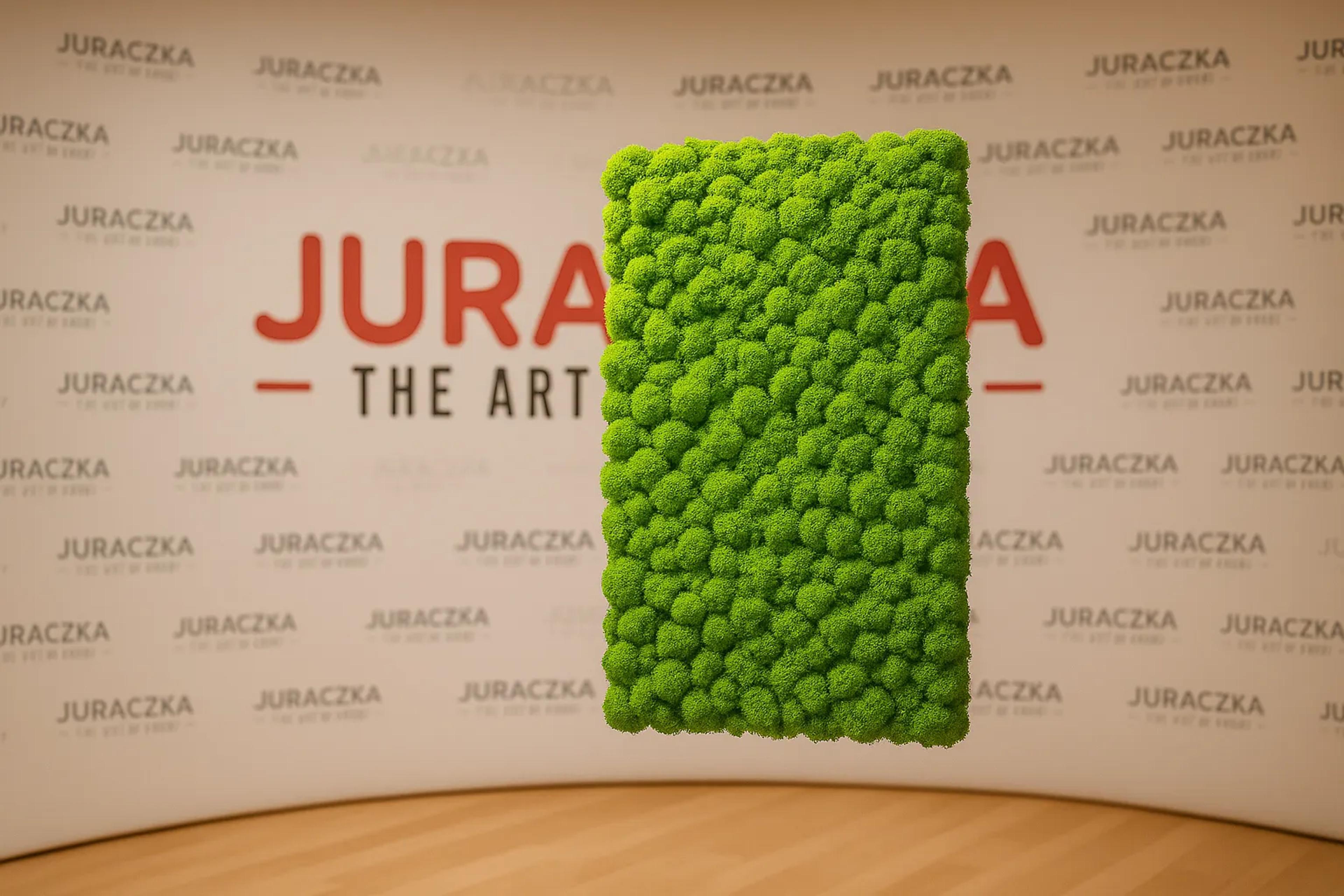 Alu Vision Mooswand – Dekoration bei Juraczka
