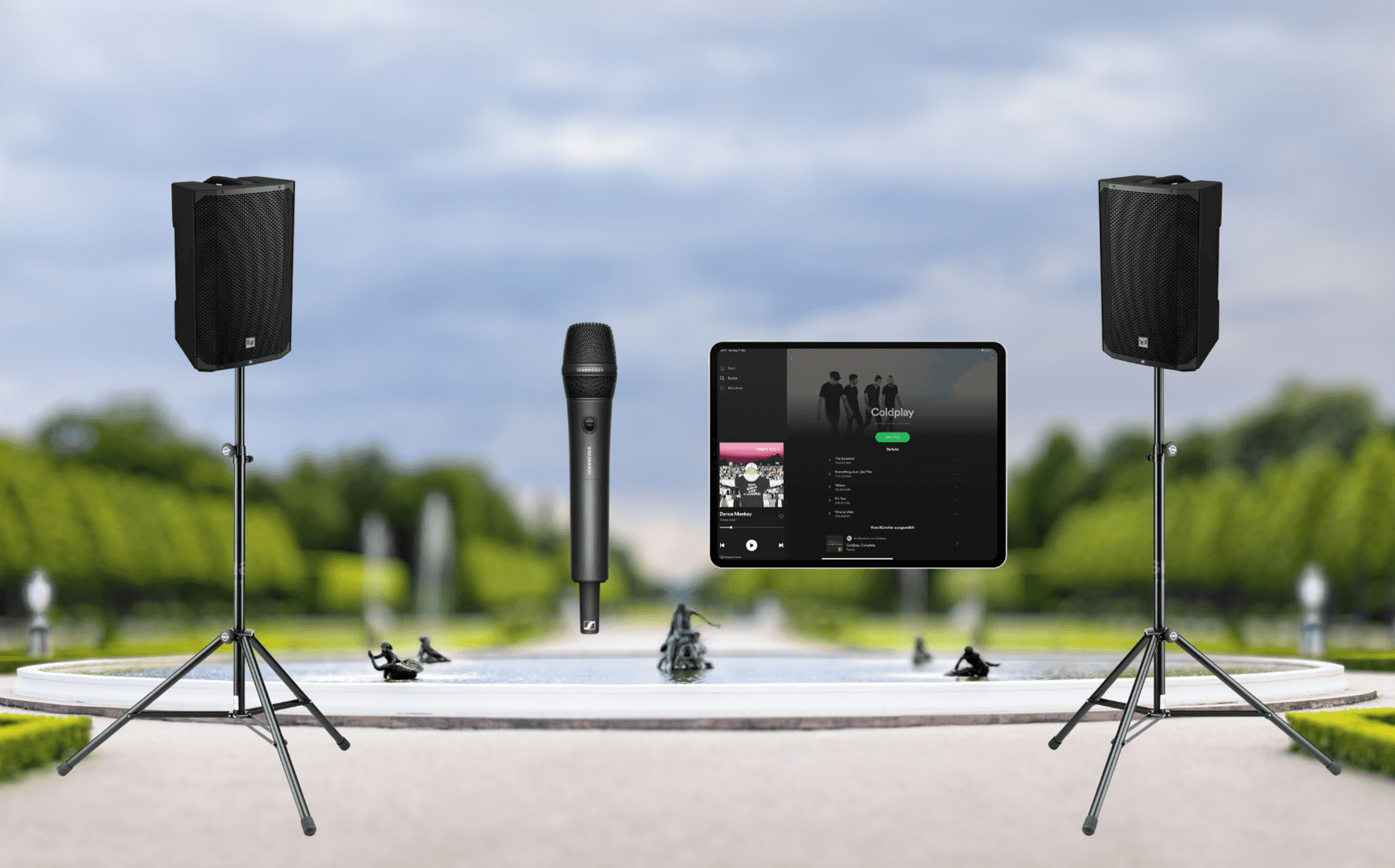 Mobile Beschallung – Technik-Set von Juraczka