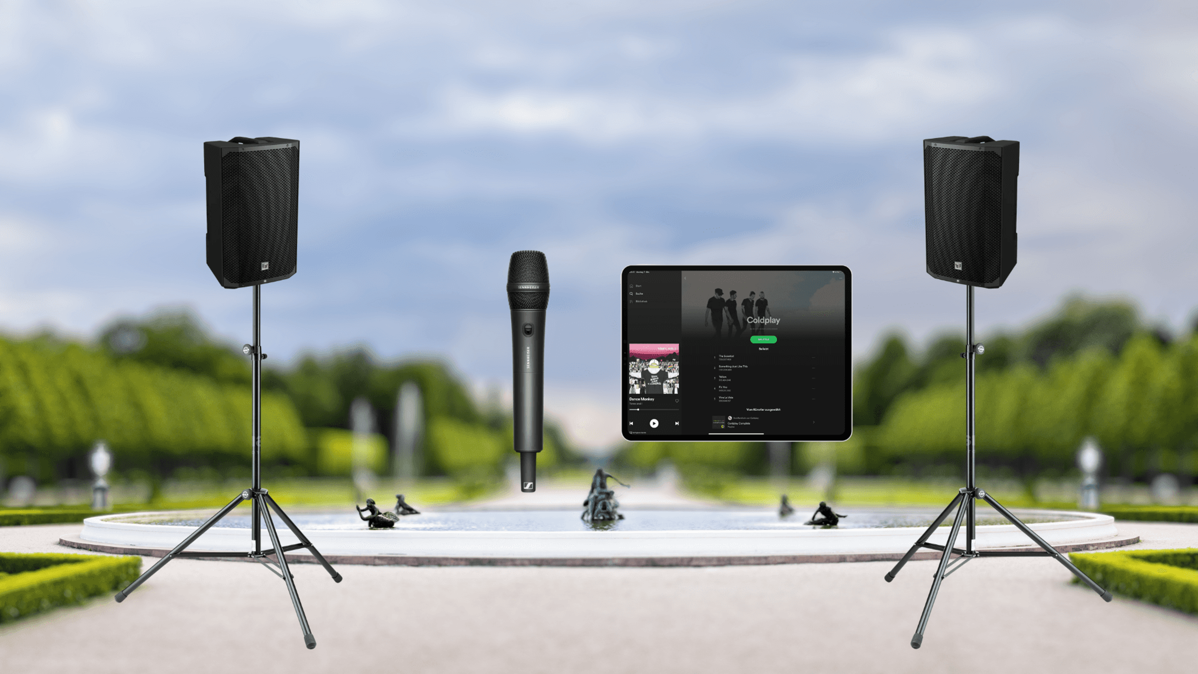 Mobile Beschallung – Technik-Set von Juraczka