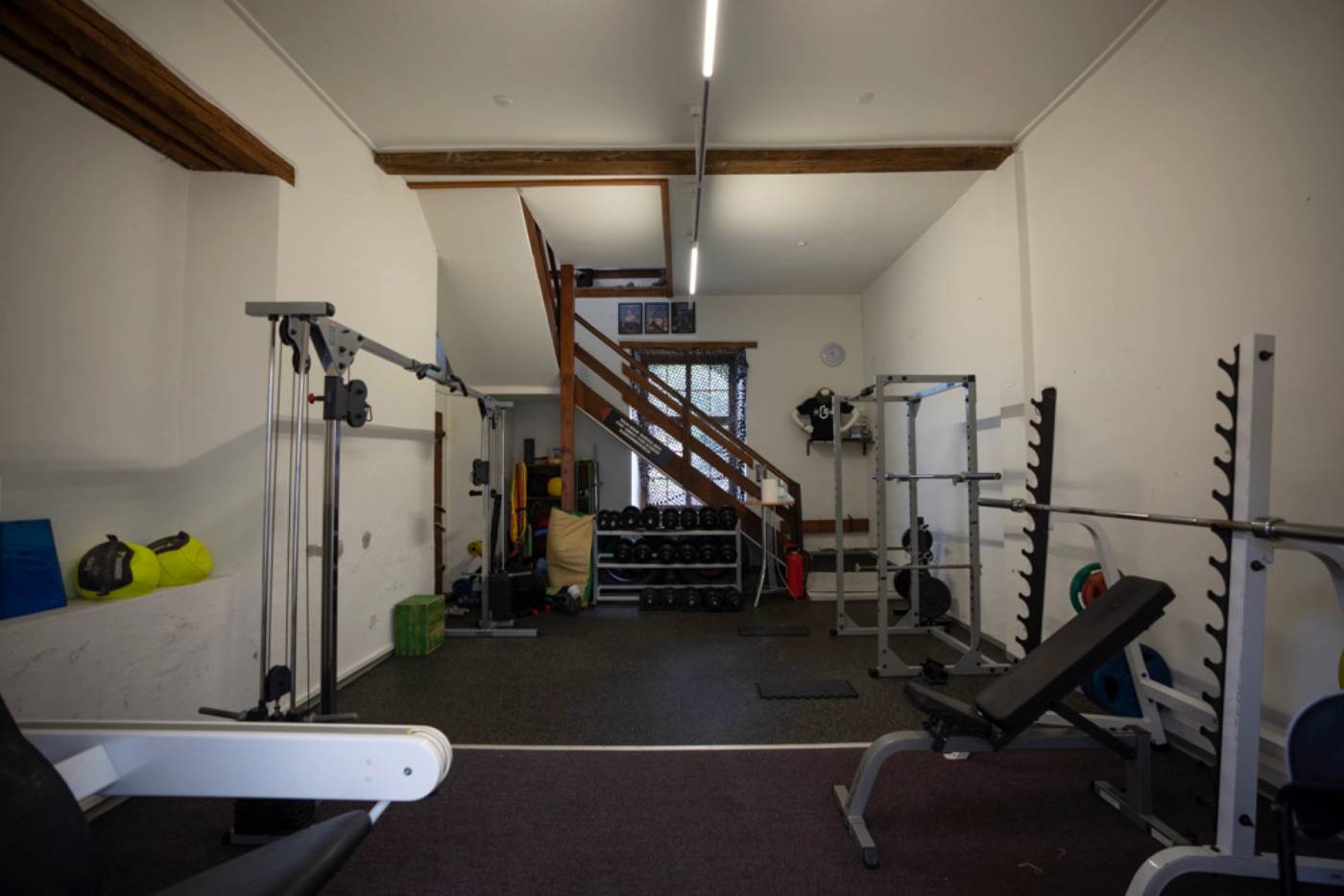 Fitnessbereich (Ansicht vom Eingang)