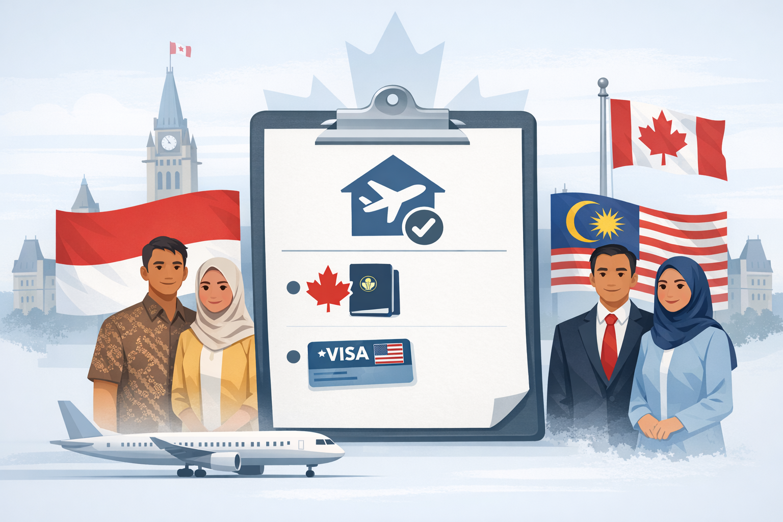Canada Adds Indonesia and Malaysia to eTA‑X, Allowing Some Air Travellers with Past TRV or Valid U.S. Visa to Apply