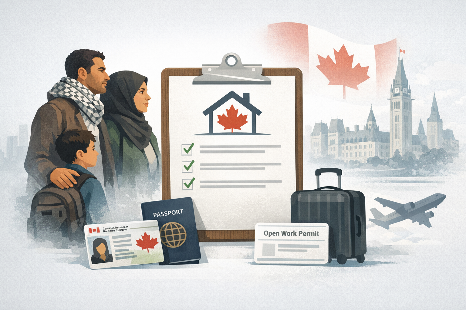 Canada launches temporary public policy allowing Palestinians and eligible family members in Canada to apply for or extend open work permits from Aug 1, 2026 to Dec 30, 2027