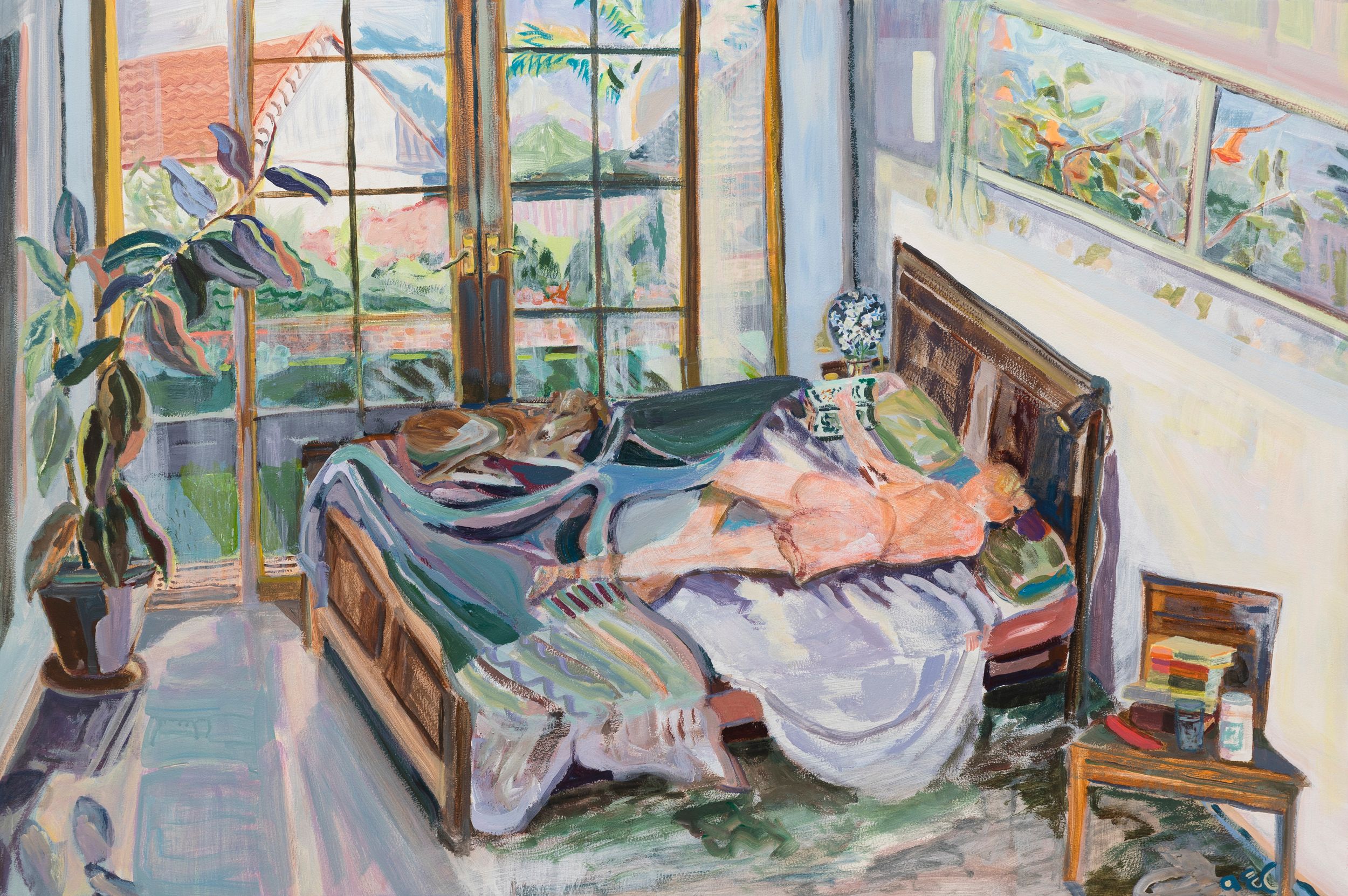 The Madonna Day Naps (in socks)