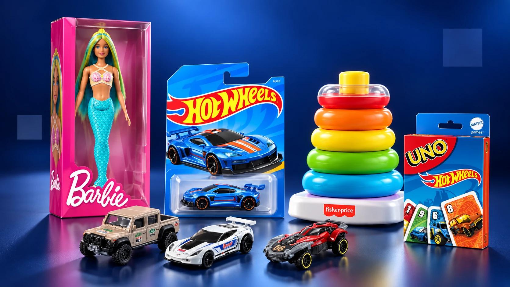 Merchandising stacjonarny i mobilny portfolio marek Mattel