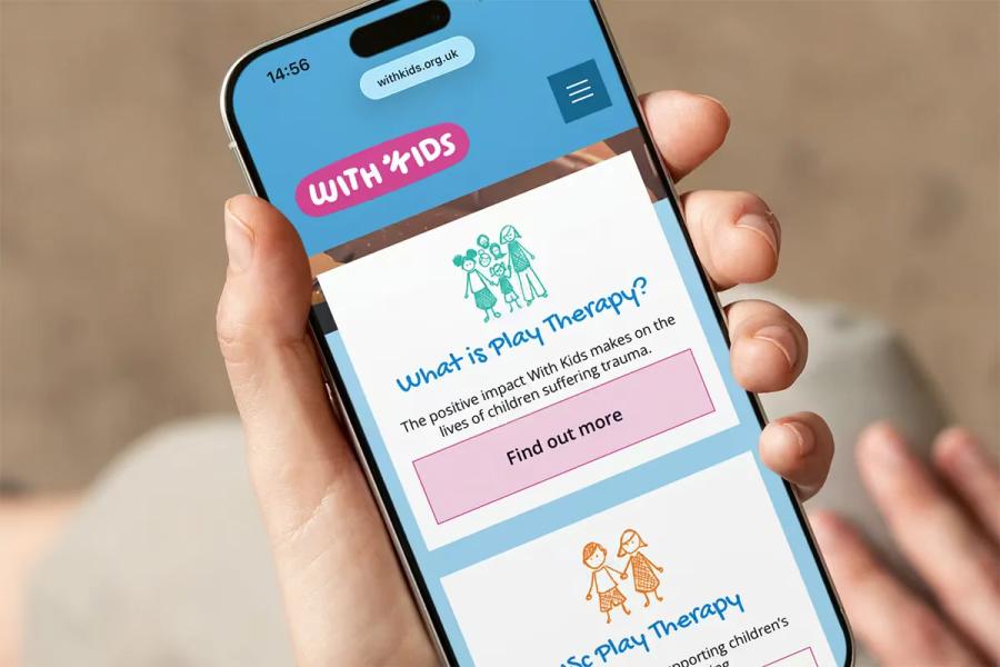 With Kids project interface shown on a device