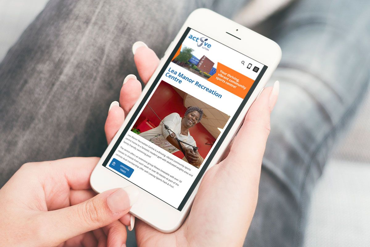 Active Luton project interface shown on a device