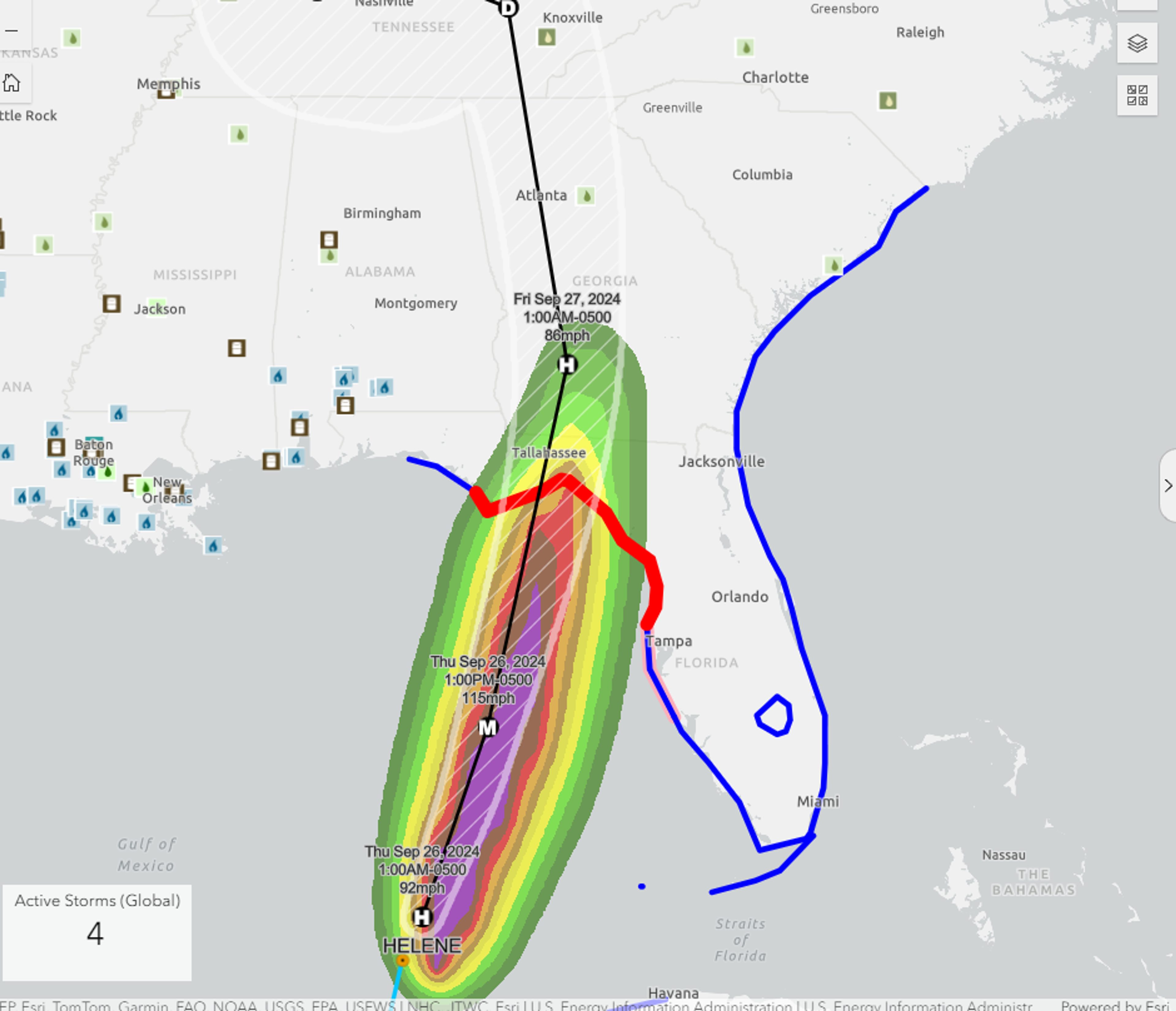 As Florida Braces For Category 4 Hurricane Today, Terminals  Are Struggling To Keep Supplied Due To The Spike In Demand