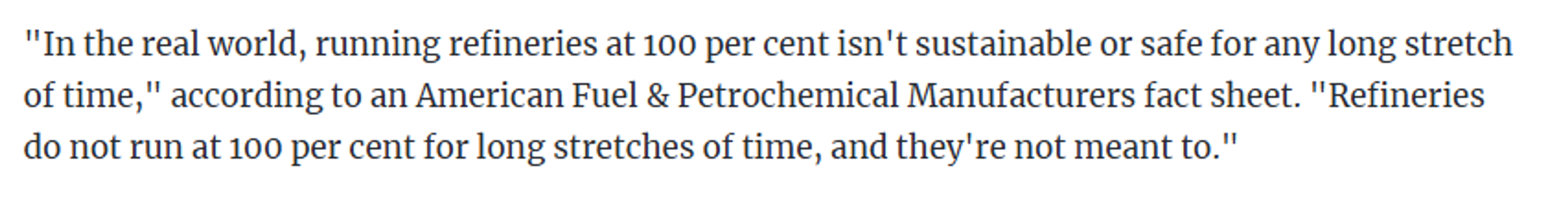 Refineries At Full Capacity Amid Escalating Global Fuel Supply Crunch