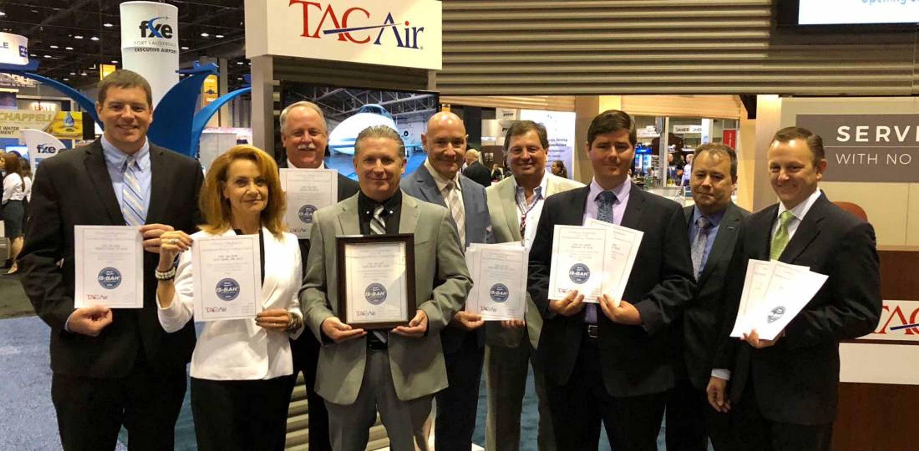 TAC Air Becomes First Large FBO Chain To Achieve IS-BAH Stage 2 Registration