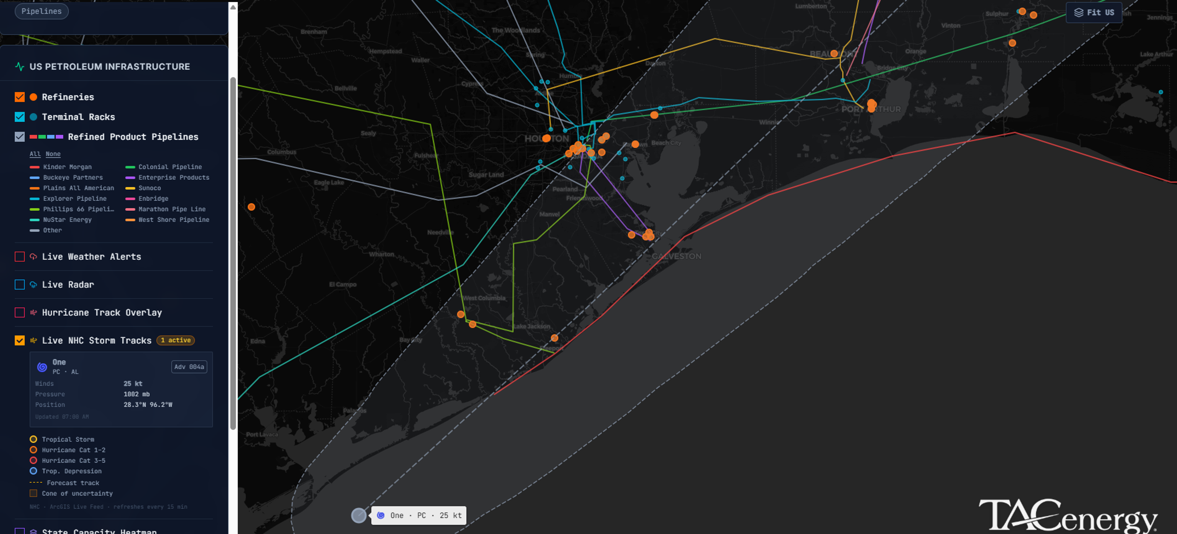 Energy Markets Rebound As Refinery Disruptions And Storm Risks Emerge