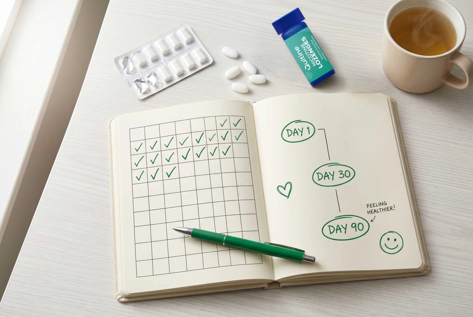 Journaling Your Way to Success: A 90-Day Quit Smoking Tracker Guide - Quitine