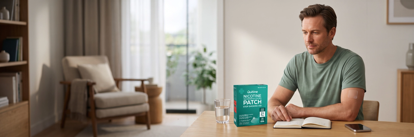 Nicotine patches and relapse prevention strategies - Quitine