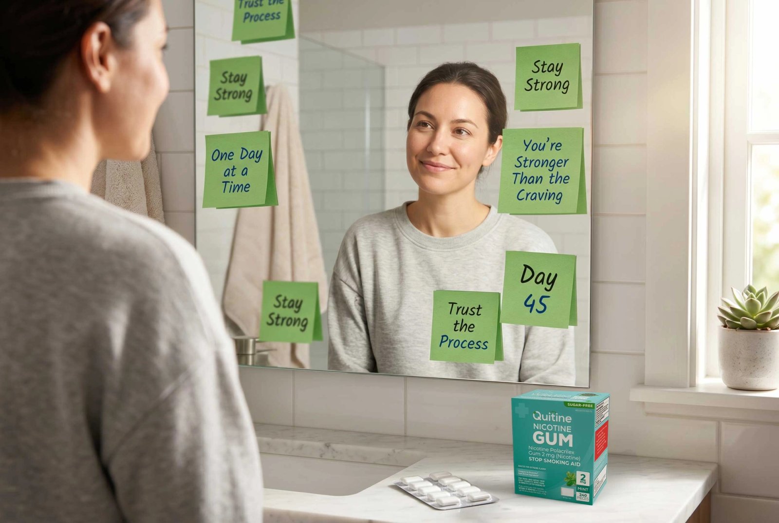 Daily Affirmations and Motivation Tips for Your 90-Day Smoke-Free Journey - Quitine