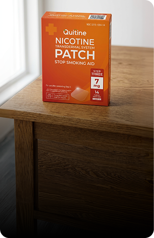 Quitine Nicotine Patch Step 3 Box