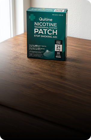 Quitine Nicotine Patch Step 1