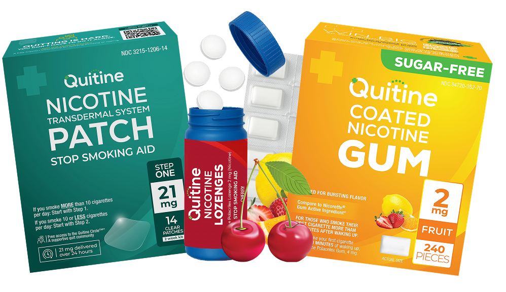 Quitine Nicotine Products