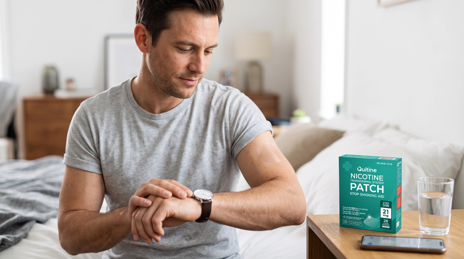 How long does nicotine stay in your system with patches?