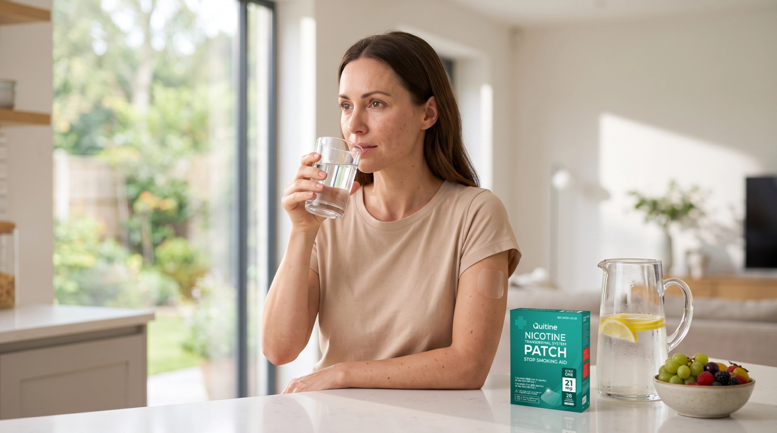 Nicotine patches and hydration: why water intake matters - Quitine