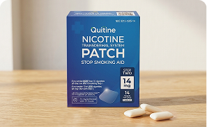 Nicotine patch box