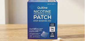 Nicotine patch box
