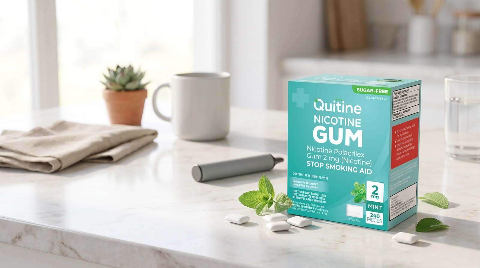 Quitine best nicotine gum to quit vaping